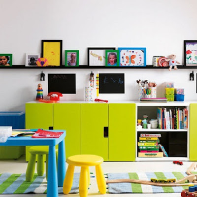 Ikea Stuva Kids Modern Living Room Decorating Ideas