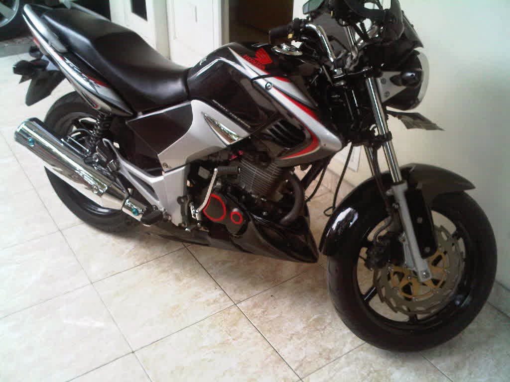 Modifikasi Motor Honda Tiger 2014