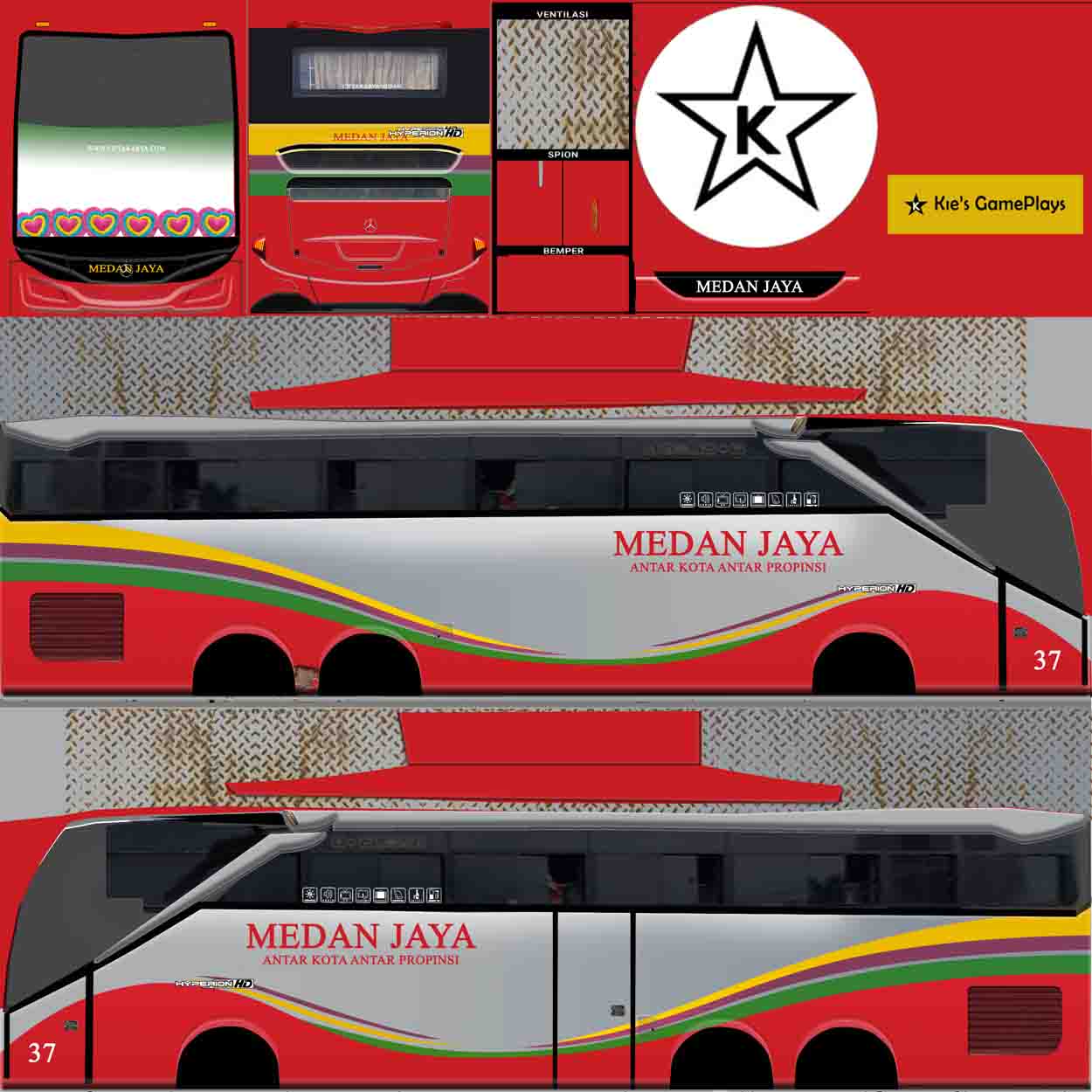 livery bus simulator medan jaya