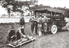 Ambulance Corps training, Camp Crane, PA 1918