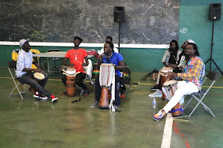 Fiesta de la comunidad senegalesa en Bizkaia