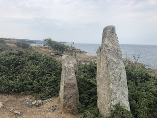 Bornholm, menhiry na wyspie, trasa rowerowa