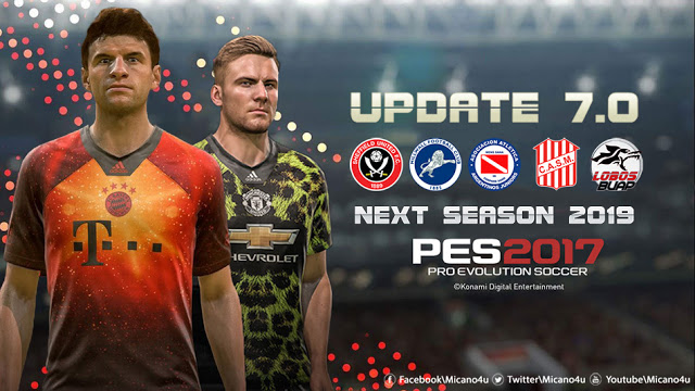  PES 2017 Next Season Patch For Season 2018-2019 By Micano4u