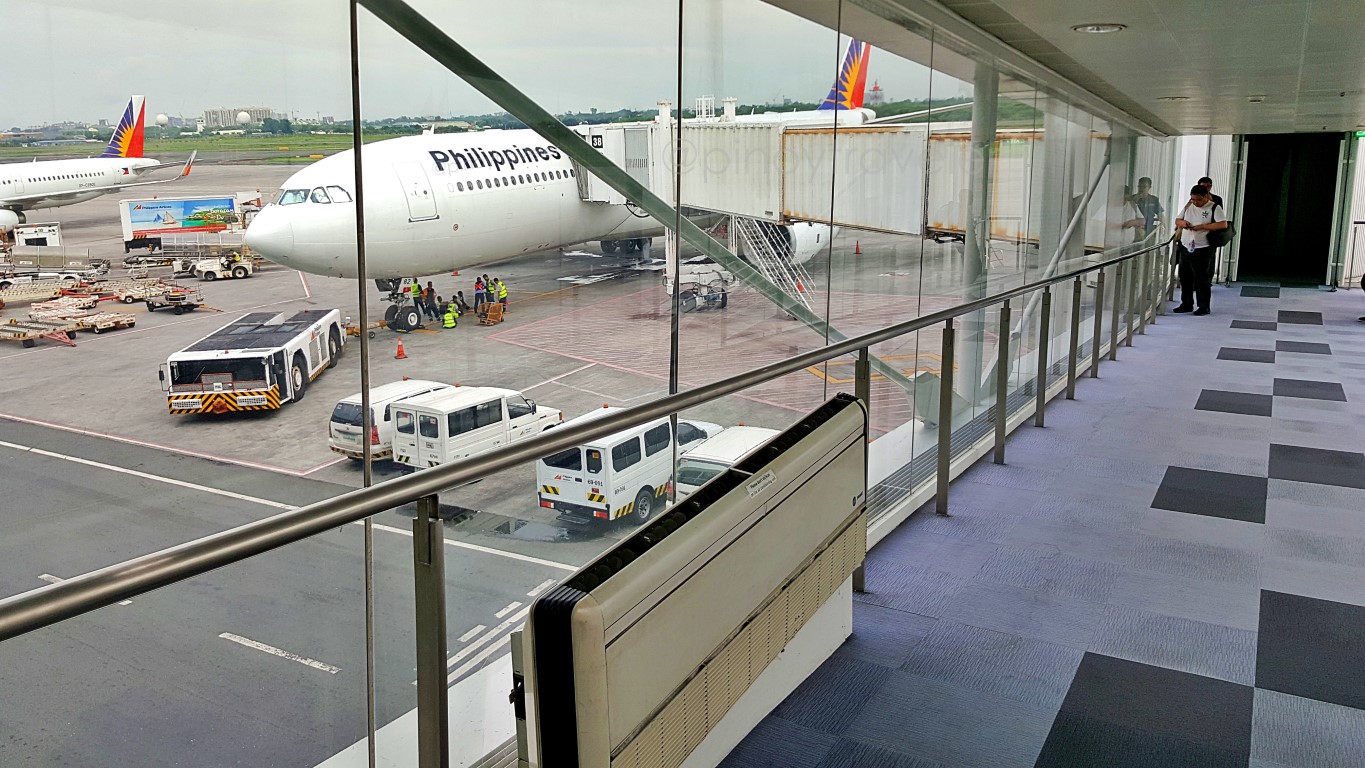NAIA 2 boarding on an A330-300 bound for Cebu