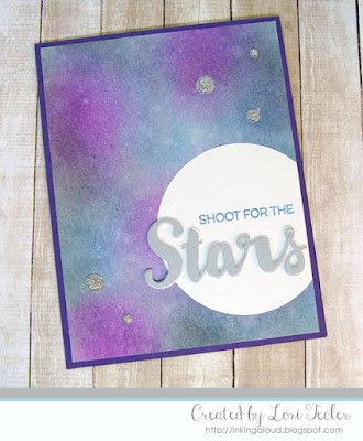 Shoot for the Stars card-designed by Lori Tecler/Inking Aloud-stamps and dies from My Favorite Things