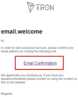 confirmacion de correo de free tron