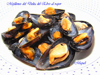 Mejillones del Delta del Ebro al vapor