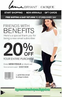 Free Printable Lane Bryant Coupons