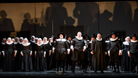 Wojtek Gierlach, David Kempster and ensemble - Bellini I Puritani - Welsh National Opera - photo Bill Cooper