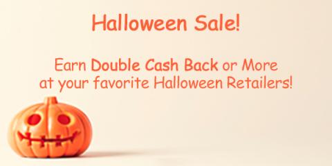 Image: Halloween is almost here, and Swagbucks has increased cash back at a big group of their Halloween-related stores, so you can earn cash back