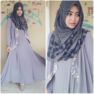 Contoh Model Busana Hijab Natahsa Farani Terbaru