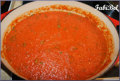 Coulis de tomates au basilic