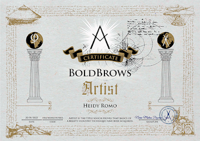 Artist BoldBrows Heidy Romo Phi Academy