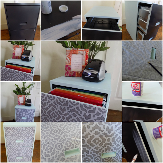 Easy DIY Filing Cabinet Makeover Tutorial One Savvy Mom onesavvymomblog DYMO LabelWriter 450 Value Pack 