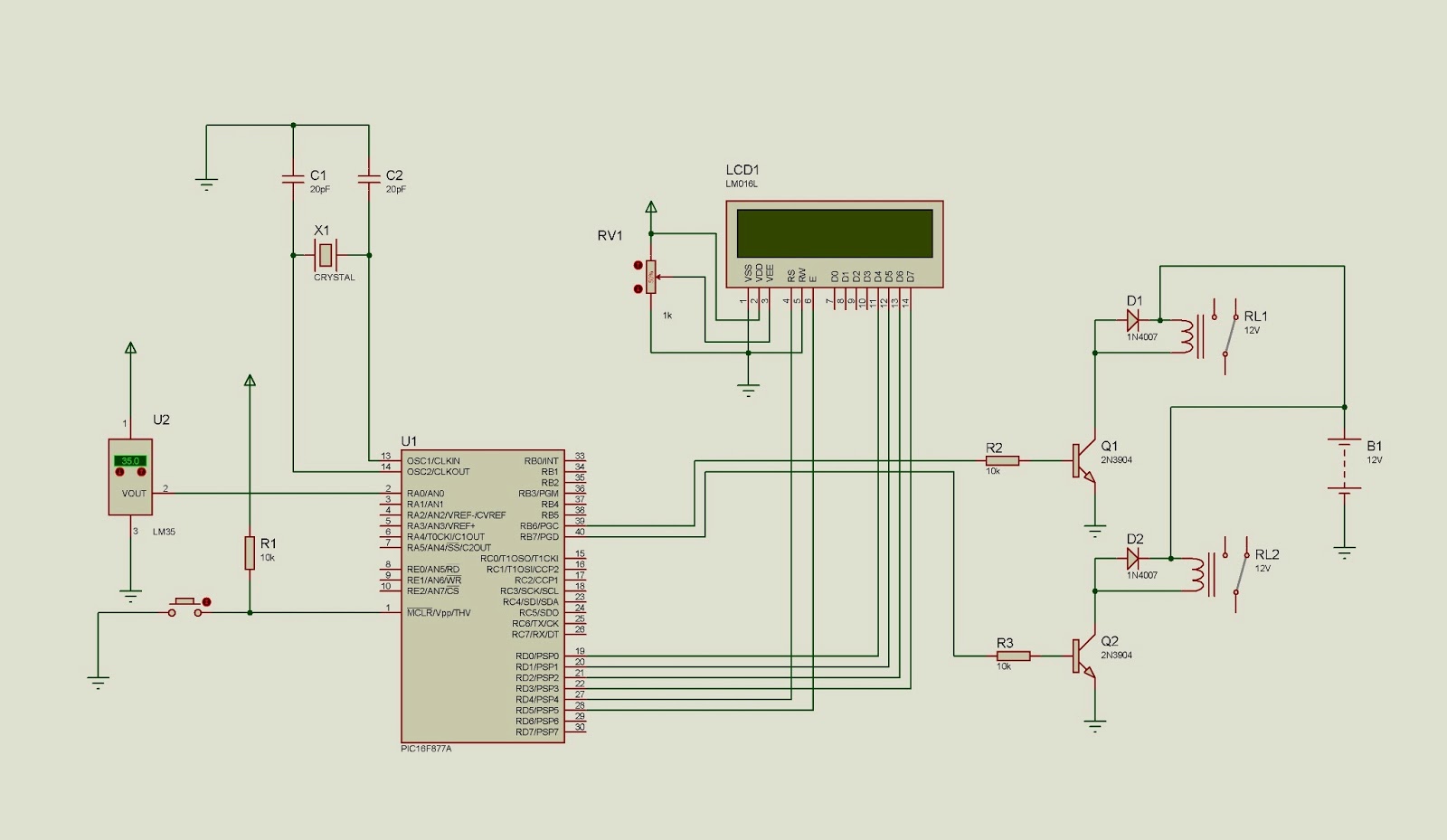 LITAR PROJEK ELEKTRONIK: PROJEK ELEKTRONIK : TEMPERATURE 