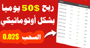 الربح من الانترنت 50$ يوميا بشكل اوتوماتيكي والسحب من 0.02$ فقط - ربح المال من الهاتف 2024