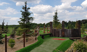 Adventure Golf at Clarkes Golf Centre in Rainford, St Helens