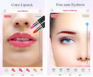 Beauty makeup aplikasi edit foto agar telihat lebih cantik khusus wanita