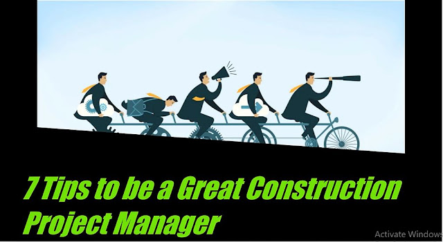 how to be a Great Construction Project Manager