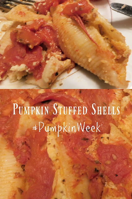 Pumpkin Stuffed Shells pin