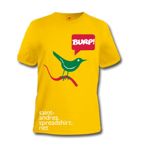 burp bird tshirt