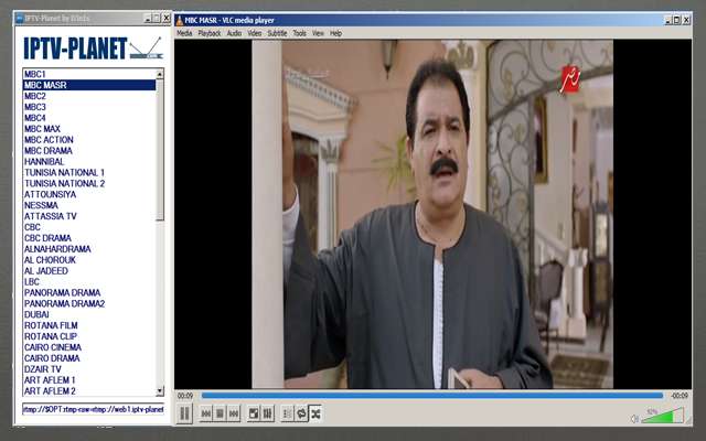 شغل على حاسوبك جميع قنوات nilesat على برنامج vlc بجودة HD.