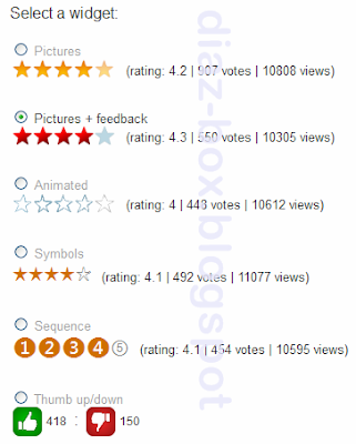 Cara Memasang Rating Stars