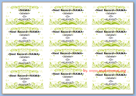  Stiker  Untuk Nama  Undangan  Bergambar Kalam Azhar
