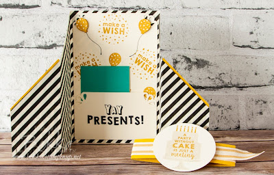 Party Wishes Fancy Fold Card with a Hidden Bonus Check it out here