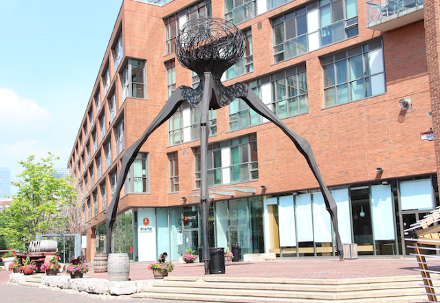 Distillery District Toronto - sculpture