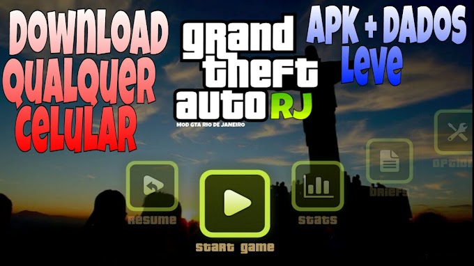 GTA RJ para celulares Android -  download apk + dados 