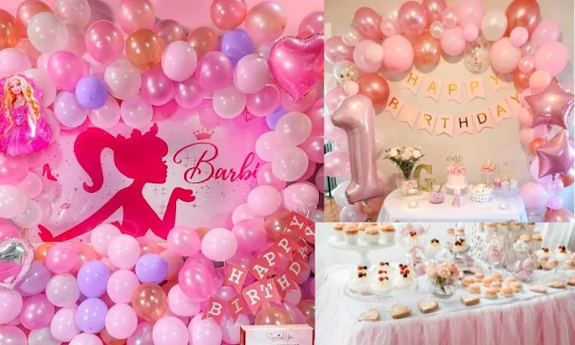 Birthday Decoration Ideas at Home for Girls