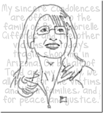 Crosshairs - Sarah Palin cartoon