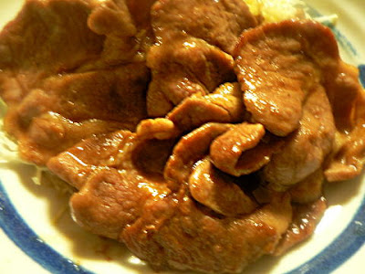 豚肉生姜焼き