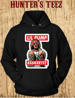 Lil Pump/Little Pump Rapper "Essketit" Graphic-Hip Hop- Black hoodie