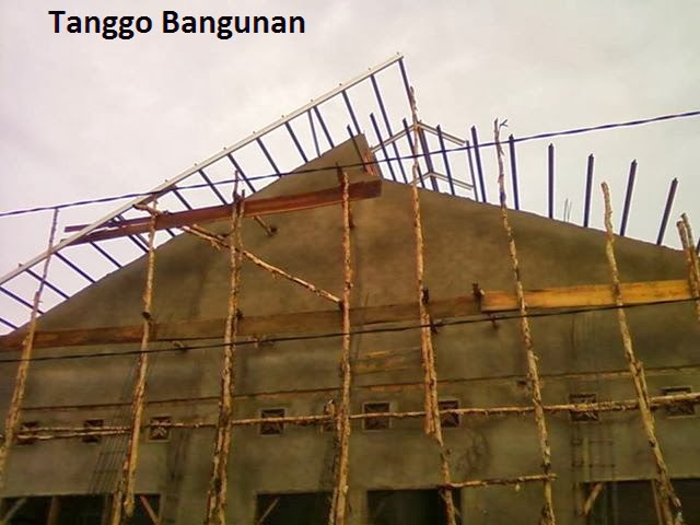 TANGGO BANGUNAN PALEMBANG: PEMASANGAN RANGKA BAJA