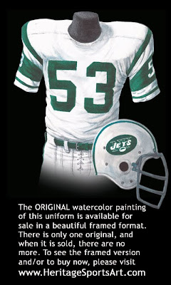 New York Jets 1968 uniform