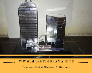 Miniatur Gedung BRI