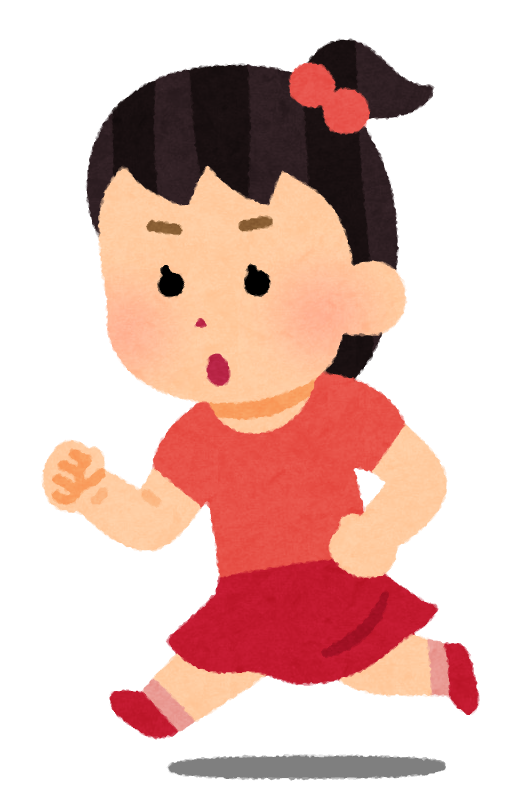 走る 歩く 立ち止まる女の子のイラスト かわいいフリー素材集 いらすとや 走る 歩く 立ち止まる女の子のイラスト かわいいフリー素材集 いらすとや
