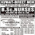 Nurses, Kuwait-Overseas Recruitment