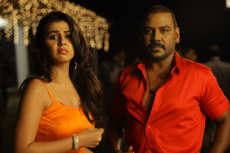 Nikki Galrani Hot in Motta Shiva Ketta Shiva