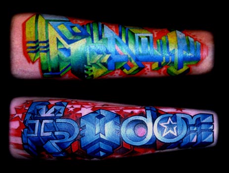 Best Graffiti Tattoos on The Hand » Graffiti Tattoos