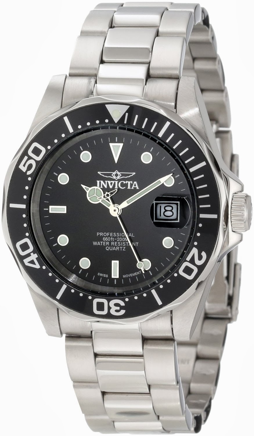 ... - Invicta 9307 , Pro Diver Collection Stainless Steel Watch for Men