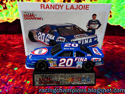 Randy LaJoie #20 Fina Lance Snacks Ford Racing Champions 1/64 NASCAR diecast blog BGN Cup1994 1993 Dick Moroso #74 age