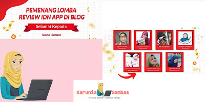 Lomba Review IDN App di Blog