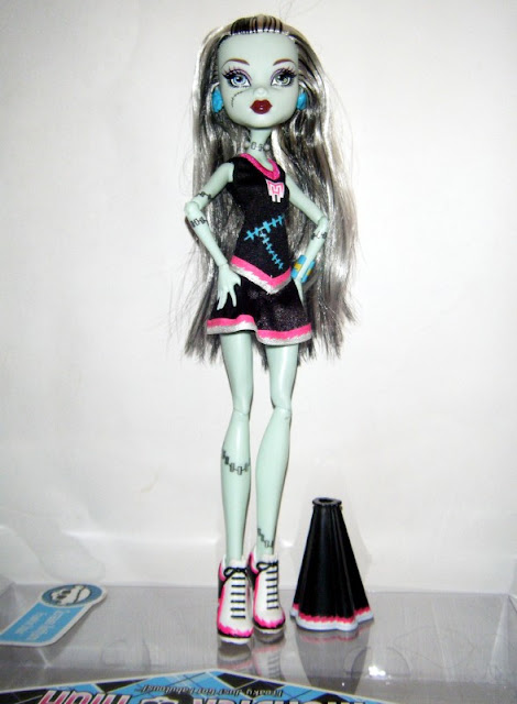 dress up dolls. Her dress looks very cool when