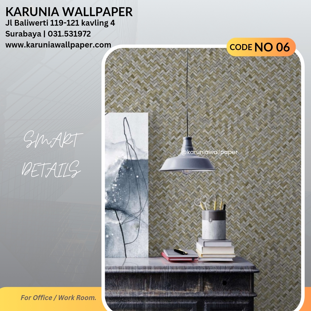 jual wallpaper kantor ruang kerja surabaya