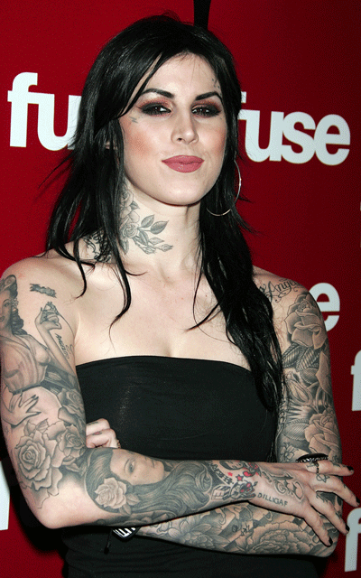 Since then tattoos have become swallowed up by fashion Kat Von Dpowerful