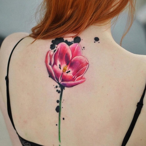 esta_gloriosa_aquarela_flor_da_tatuagem