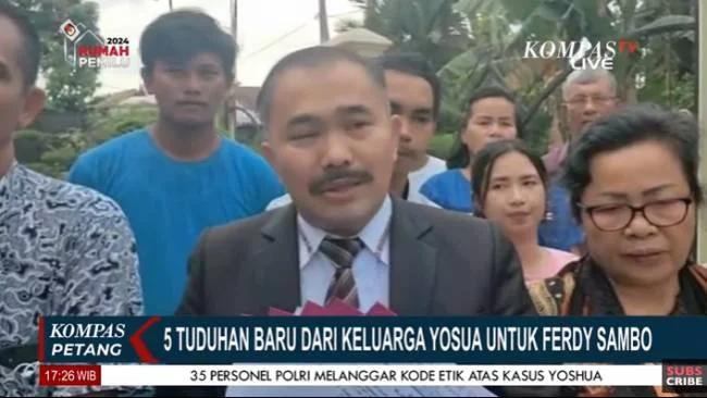 Kuasa Hukum Brigadir J Laporkan Ferdy Sambo dan Putri Candrawathi dengan 5 Tuduhan, Apa Saja?